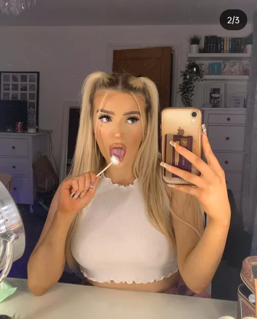 Thoughts on this blonde slut? by HotApricot8364