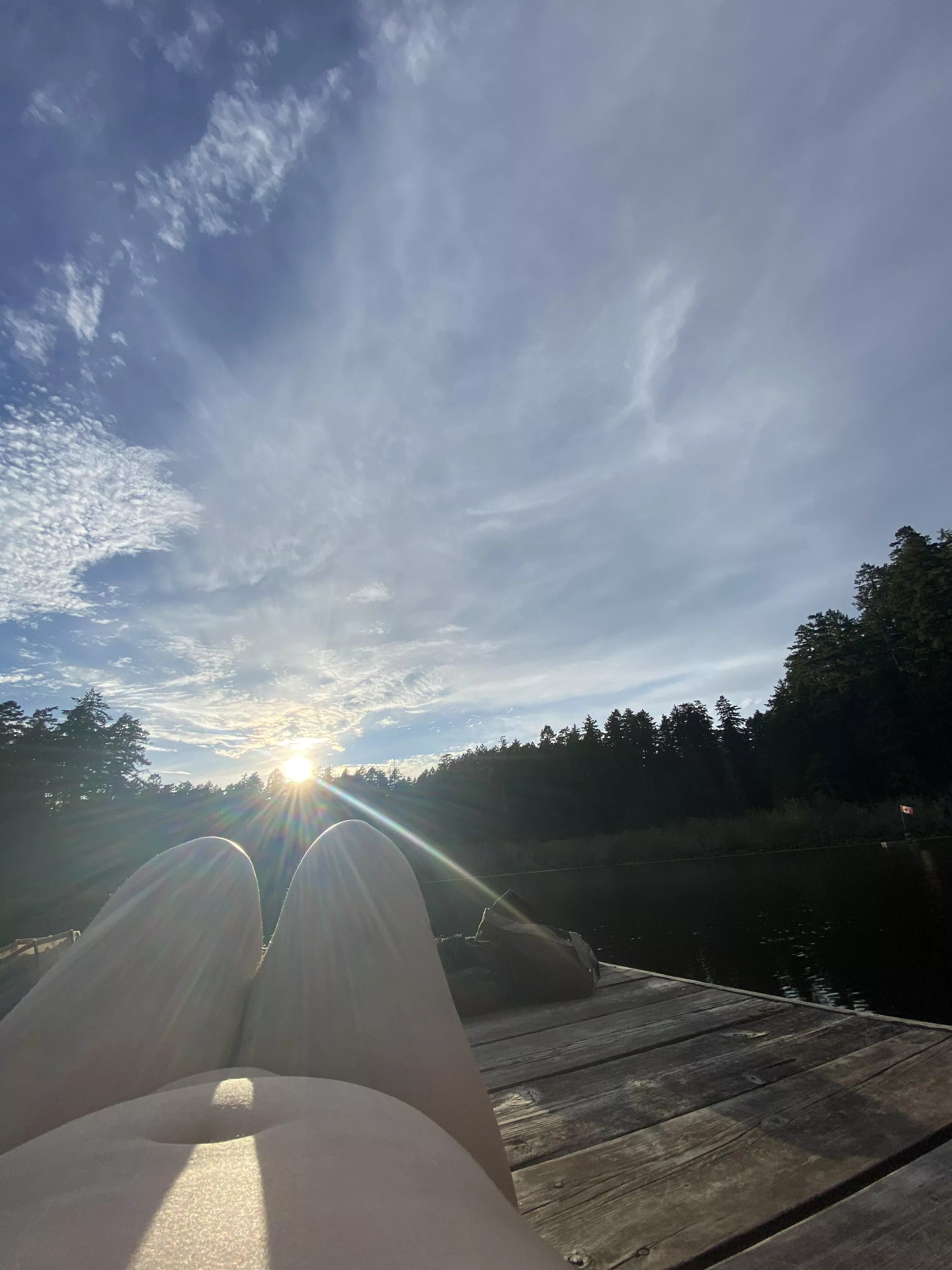 Wish I was laying on this dock right now🩵 posted by Competitive_Page9287