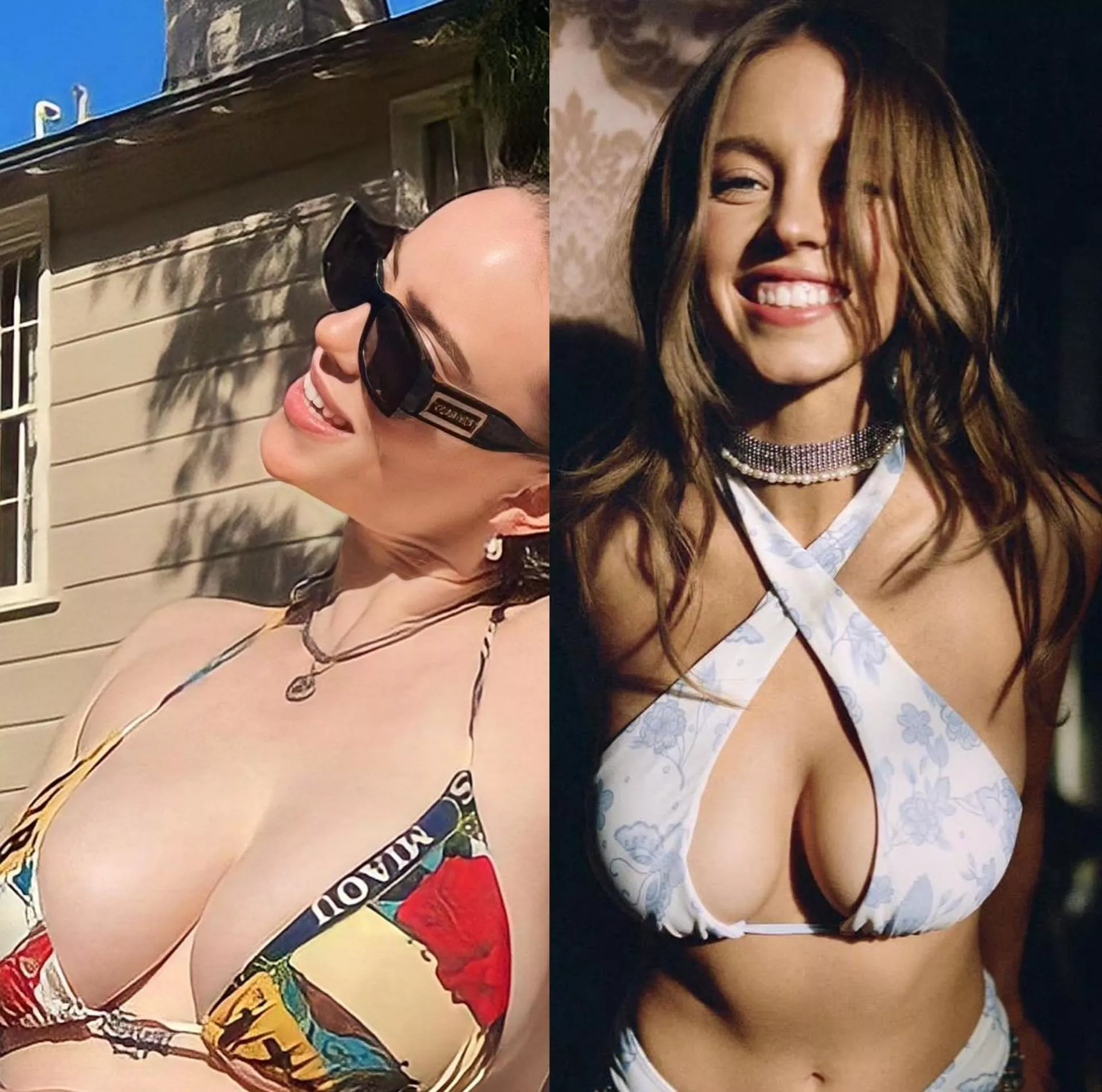 Billie Eilish or Sydney Sweeney posted by unknownboysad