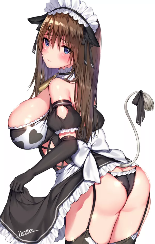 Cow maid posted by MrGoraj