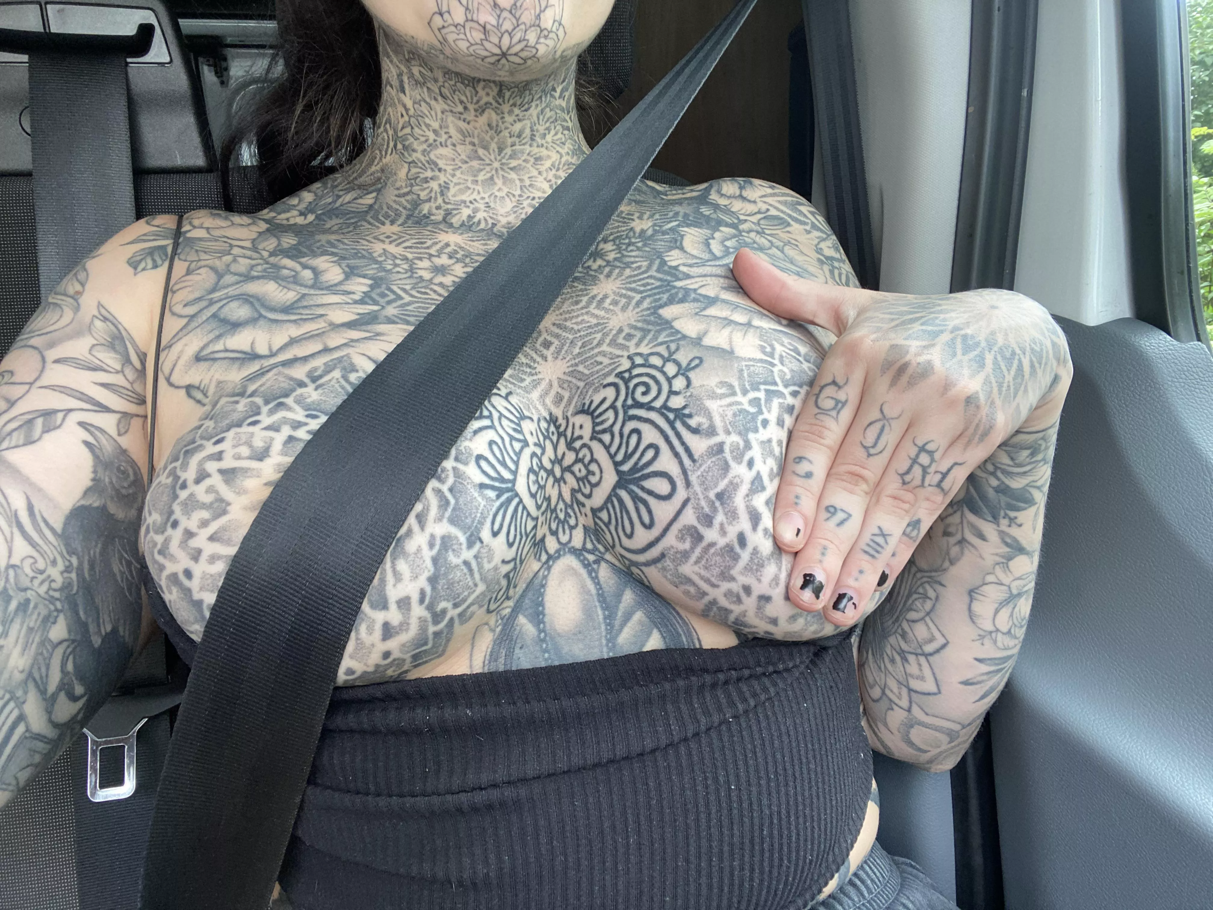 Do you like tit tattoos? 😈 posted by tattooedtegan