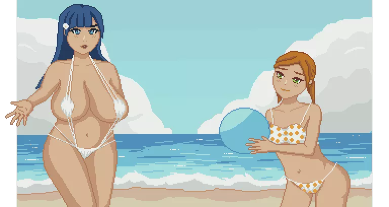 Going to the beach with the neighborhood sisters. posted by Mind-Breakar