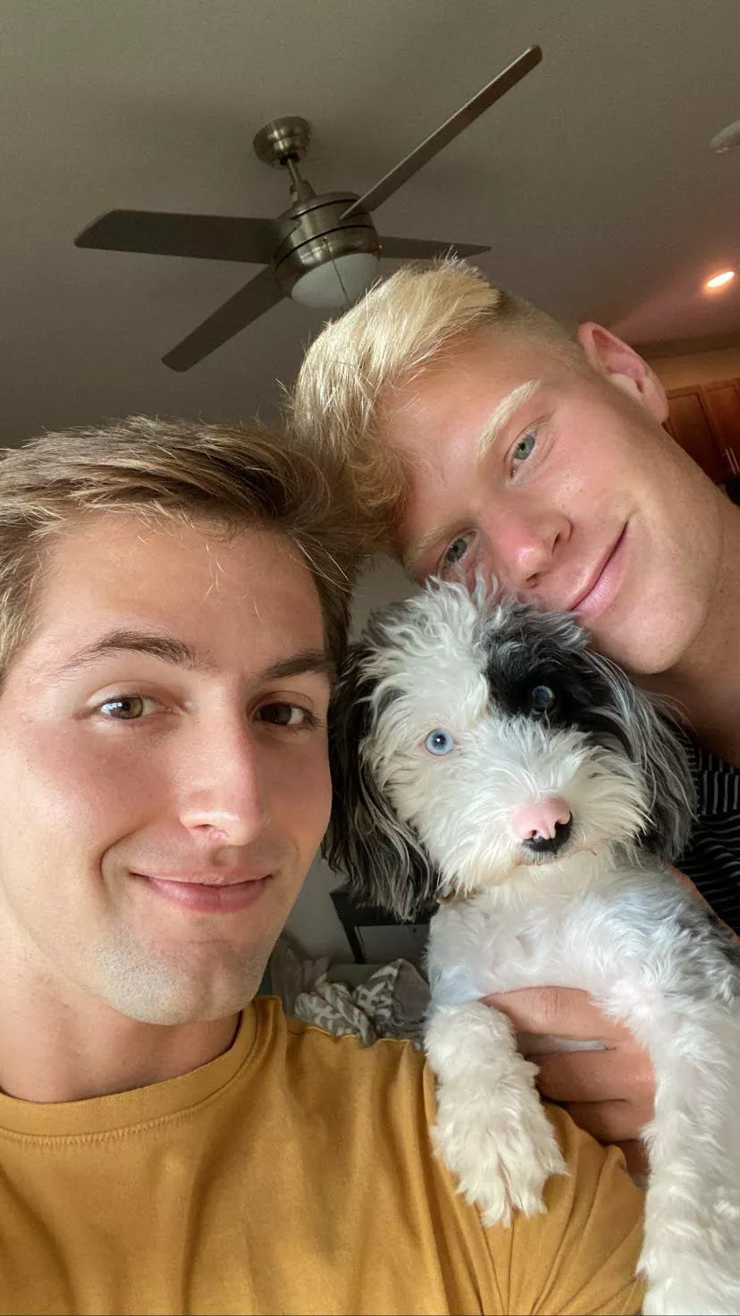 Guess which one of us just turned 2... 🐾🎂 posted by Valus_