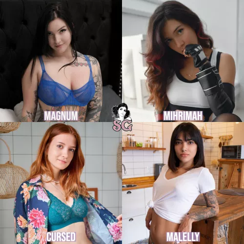 Help us choose our August profile icon! Vote in the comments as many times as you'd like 🌹 by SuicideGirls