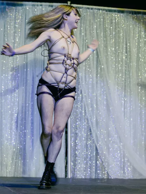 I want to share some of my self tie work with you lovely people. This was from a few months ago. by Cadavercadabra