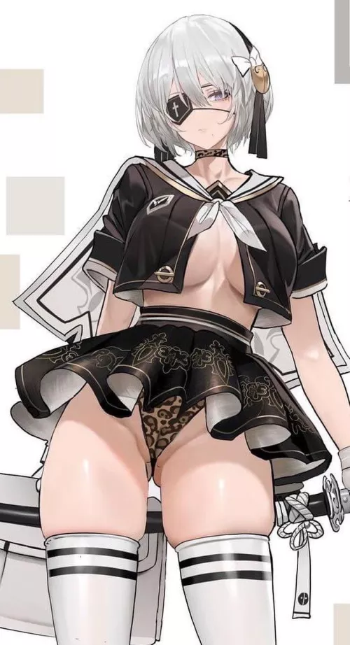 JK 2B [Nier Automata] by Natsu_1000