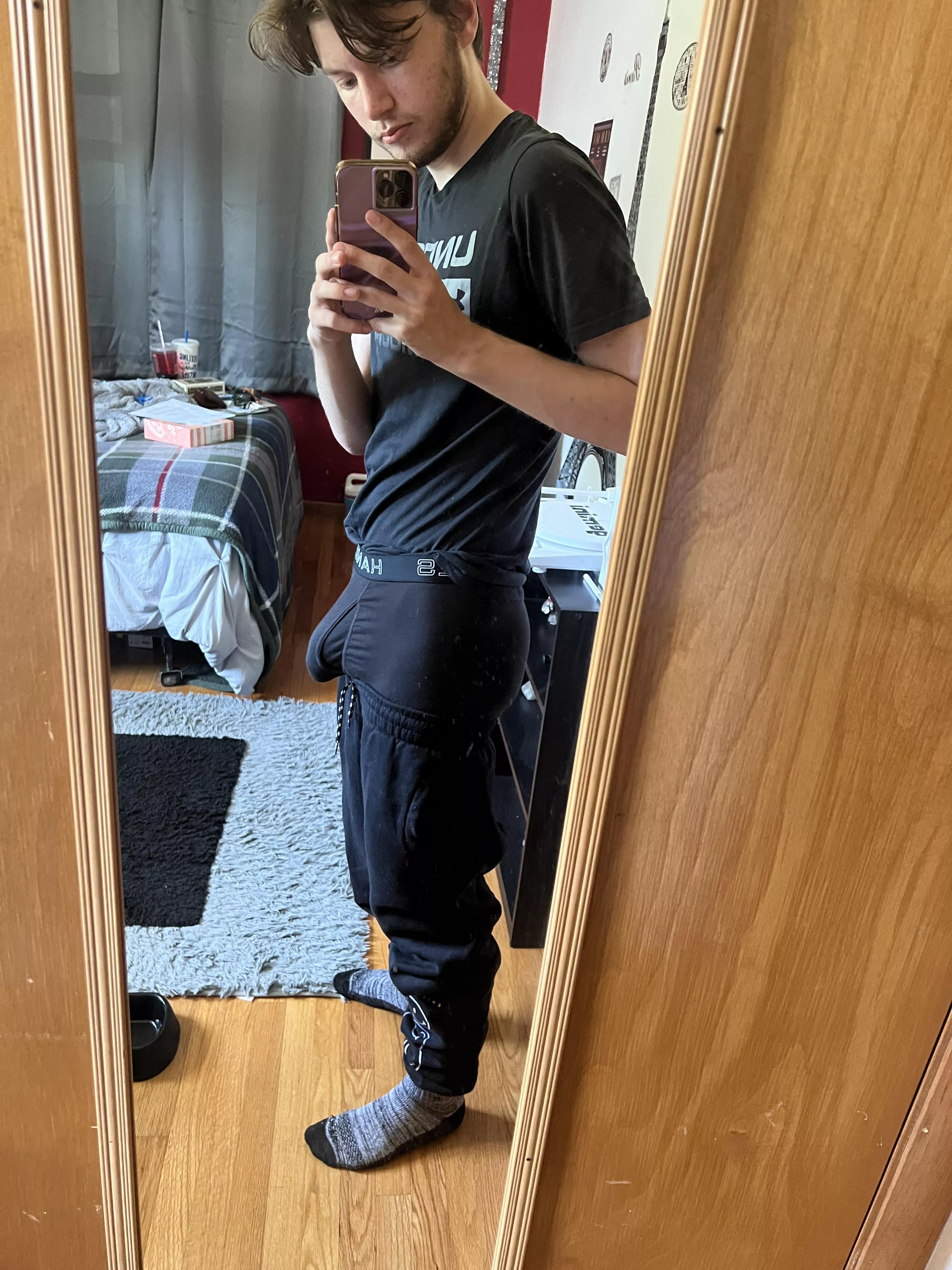 Just a little bulge pic 😜 posted by Existing_Lawyer_6898