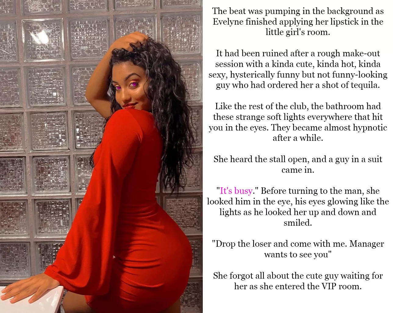 Out Clubbing. [Requested] posted by AI_Master_Control