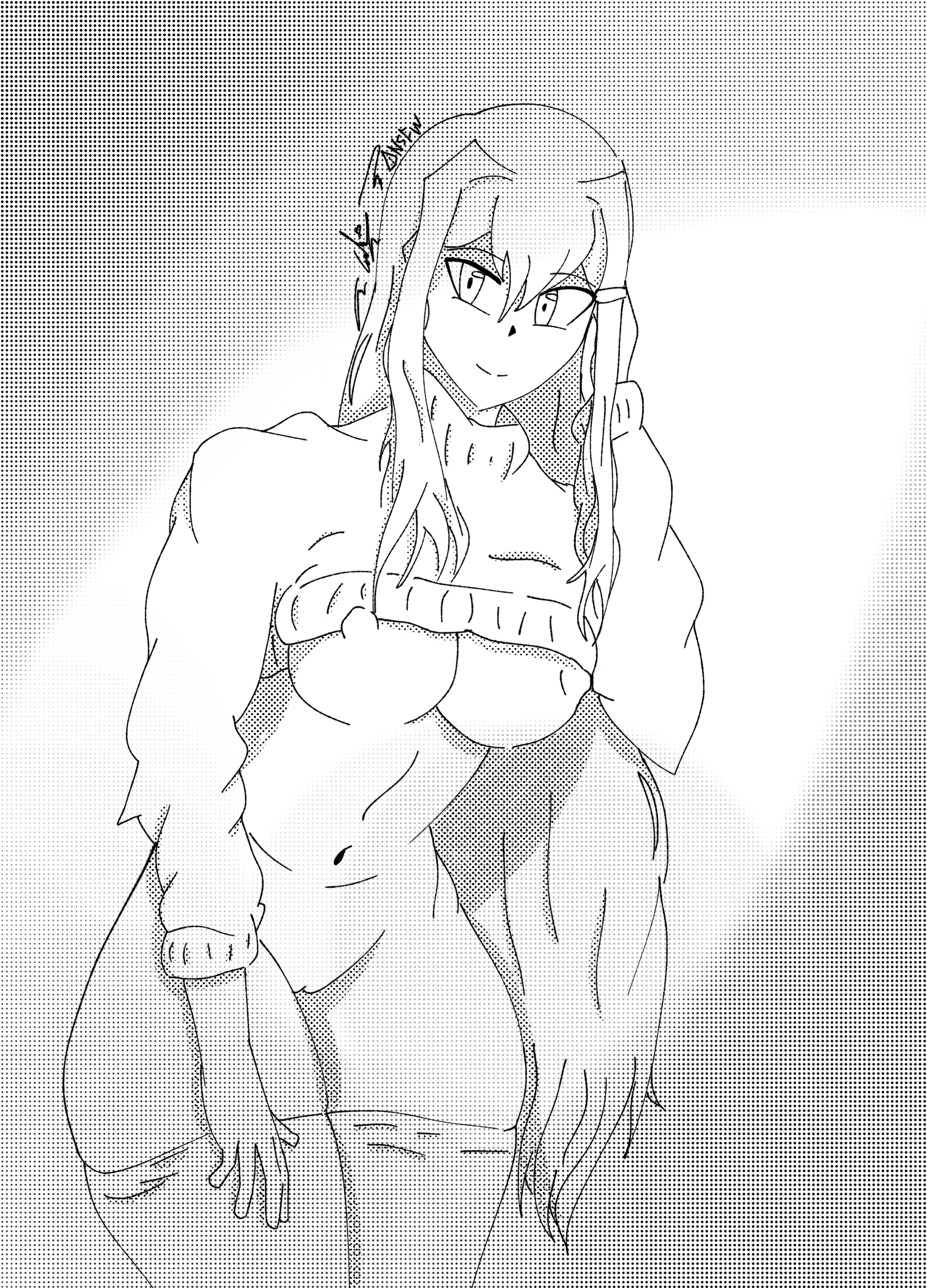 Simple manga style Yuri! (Art by me) posted by anon-g_19