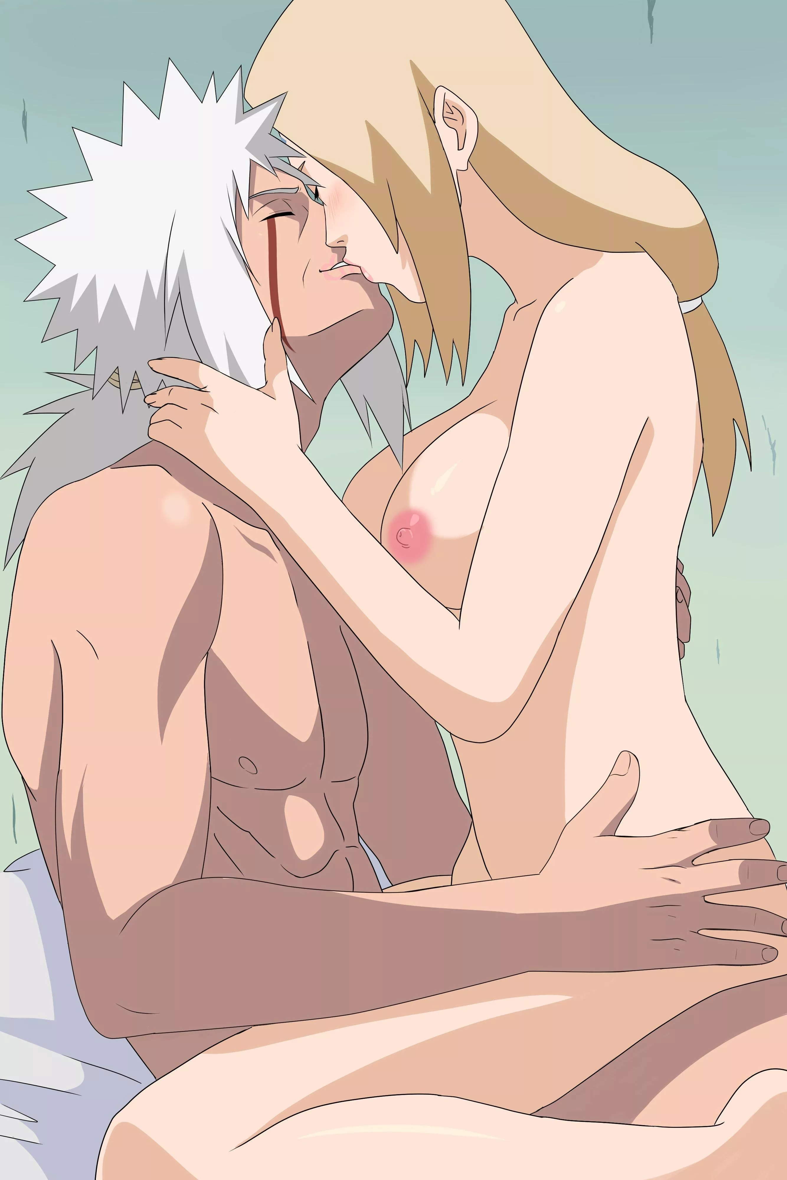 Tsunade and Jiraiya kiss and make love posted by skipidapdapdap