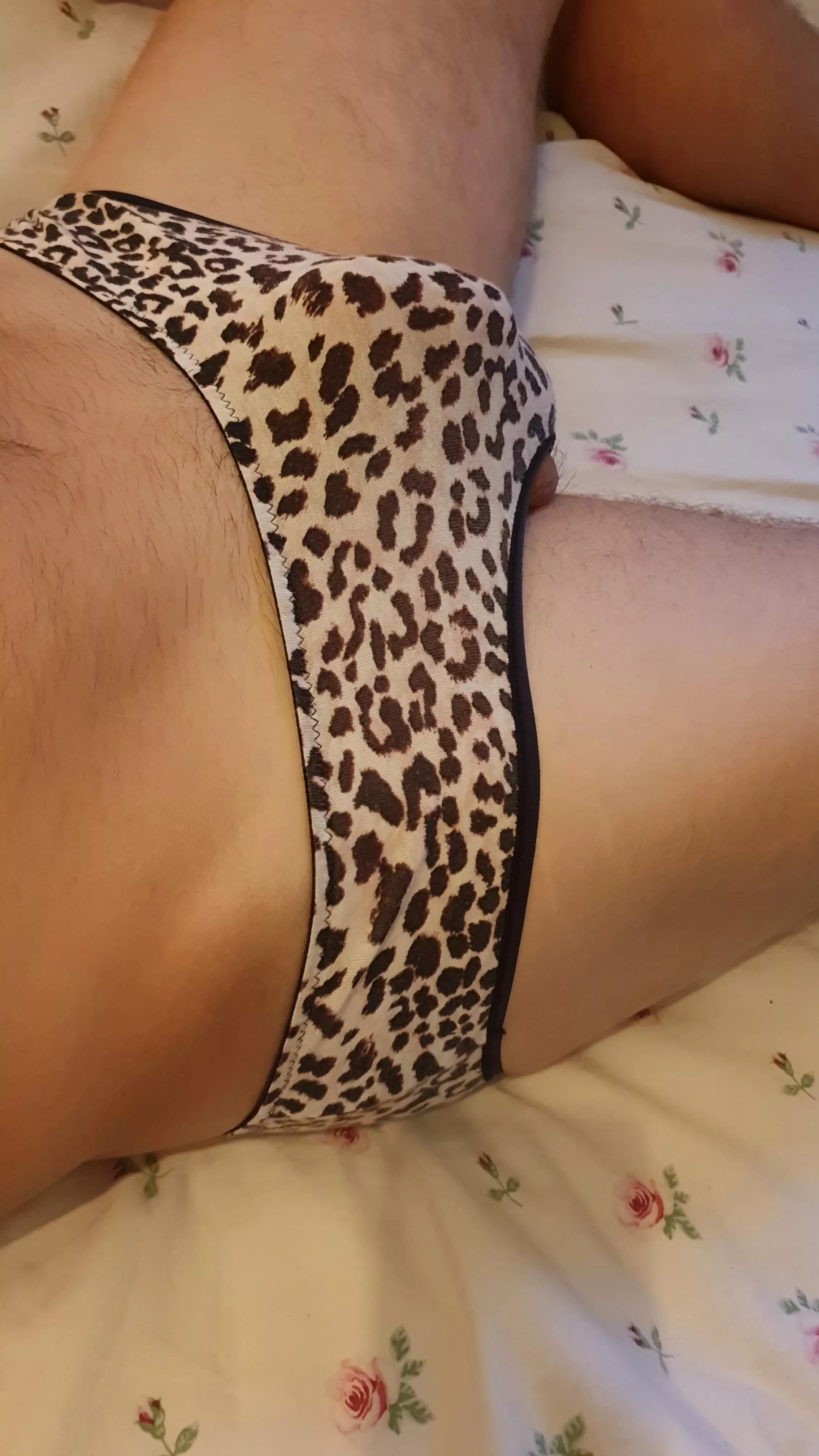 Wearing these soft panties alone all night.. posted by Biboy6699
