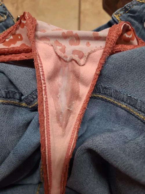 Wife's work panties by sasquatch19901