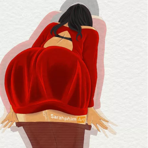 Yor getting (un)dressed (Sarahphimart) [SpyxFamily] by SarahphimArt