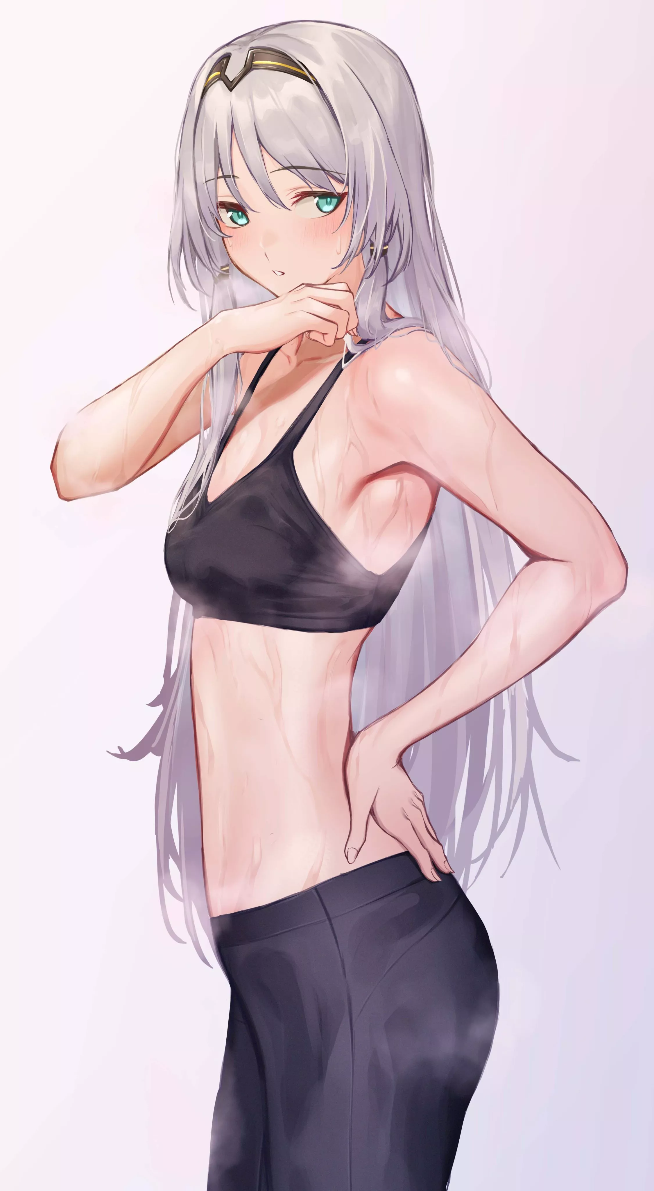 After Training (@8Ovjfg8YRwM7qXz) [Girls Frontline] posted by ArmorXIII