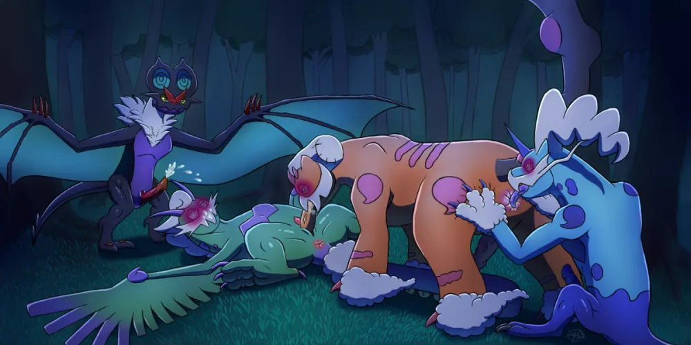 Catch them all challenge #645.B - Landorus Therian (ferilla) by Red_Gaymer