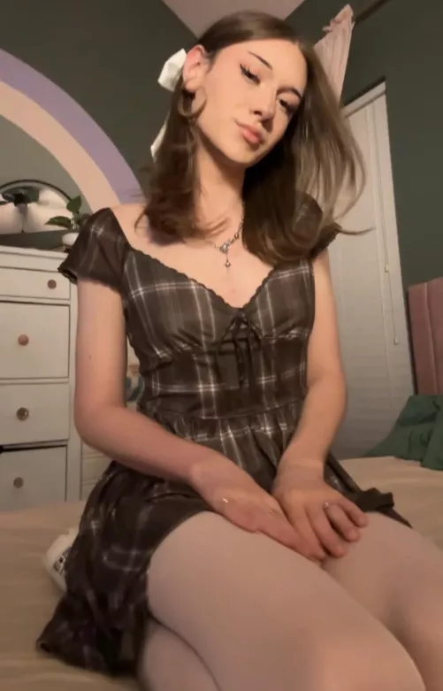 do i look feminine in this dress🫣 by yourcongressman