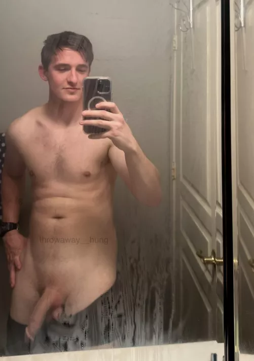 Do u like the way it looks when its semi-hard? 🍌🍌 by Throwaway__Hung