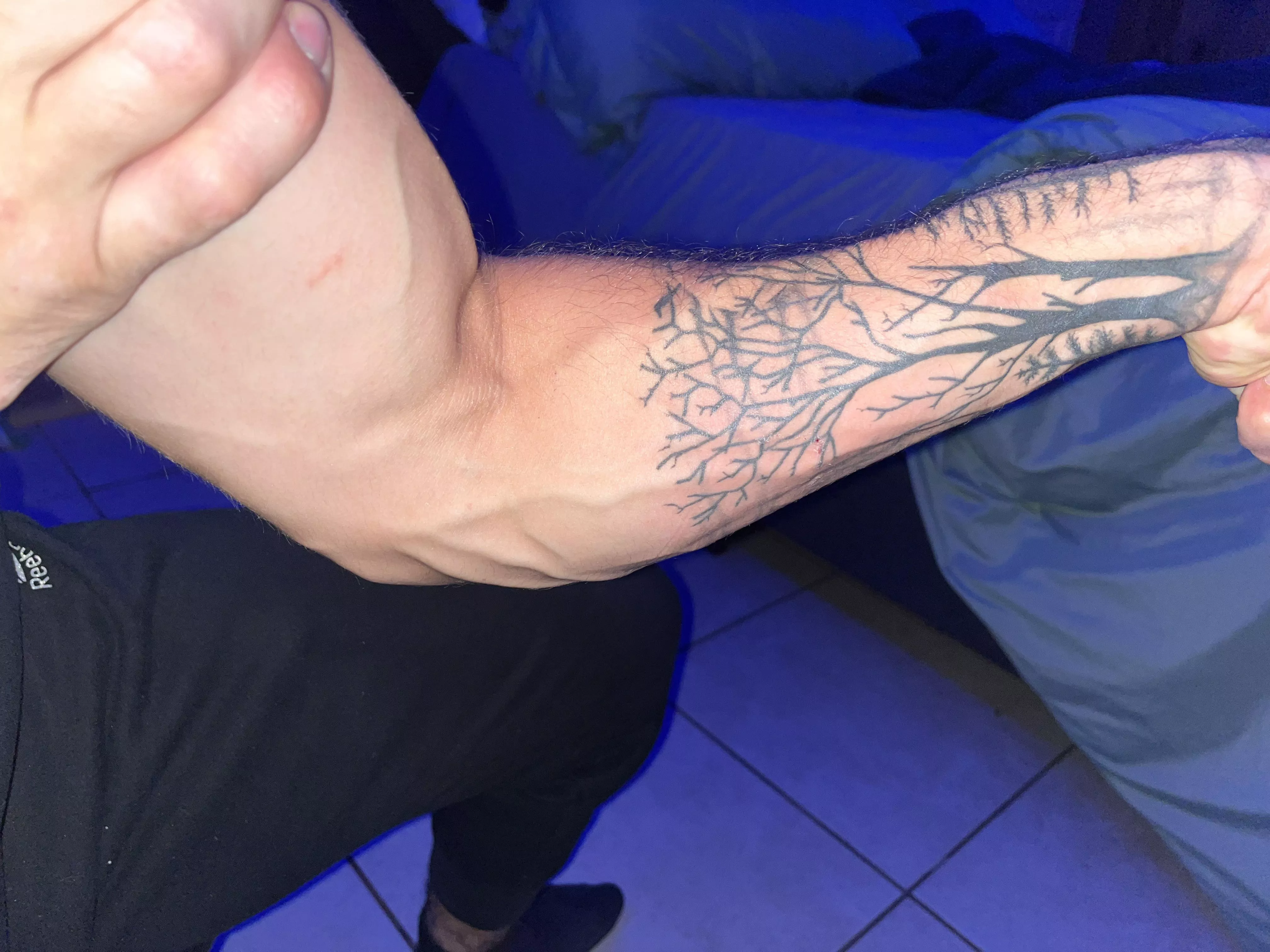 How’s the forearm pump? posted by crissykreme