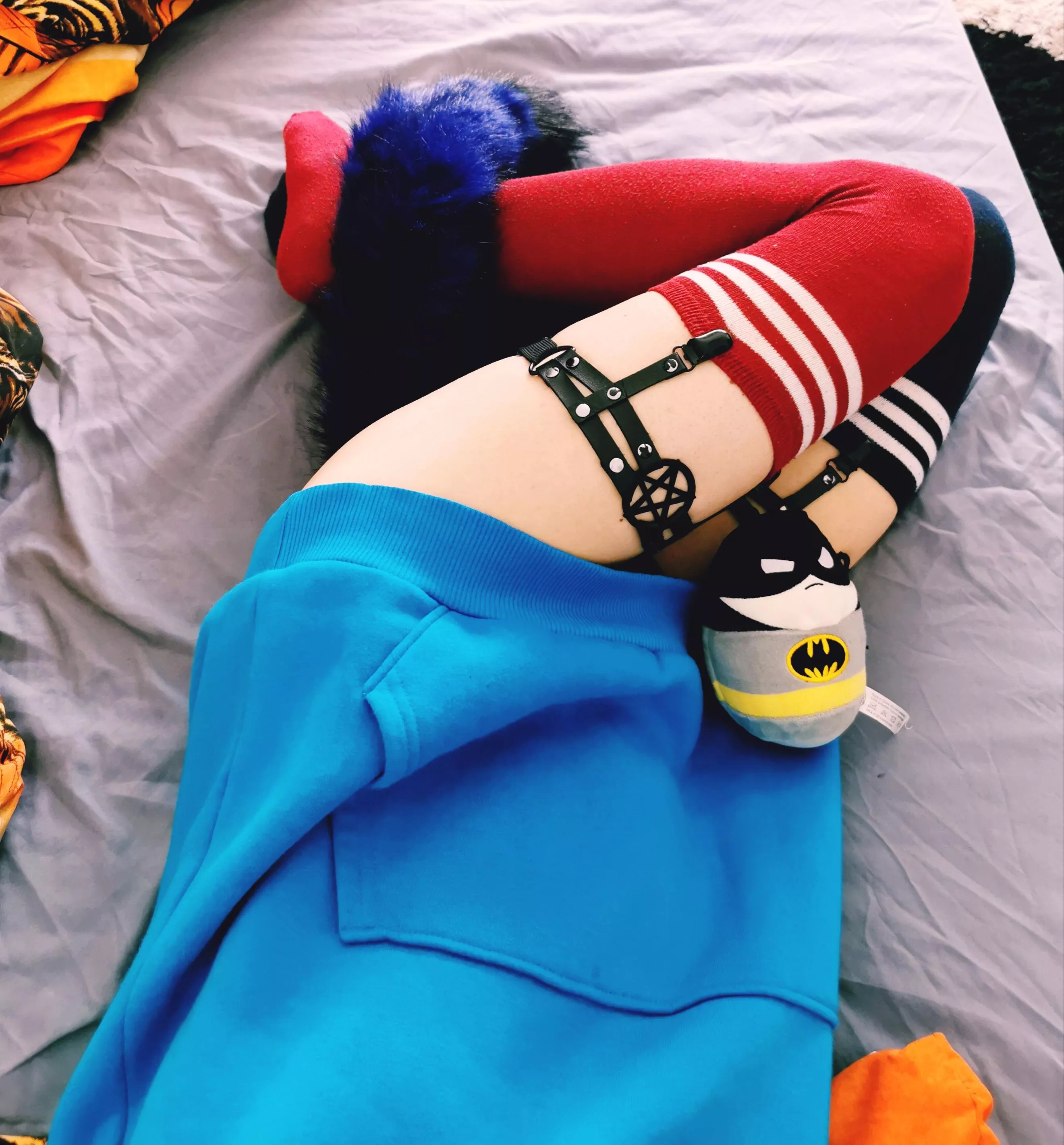 I feel soo comfy in that! 🥰🦊💜 posted by EnniTheFoxyPup