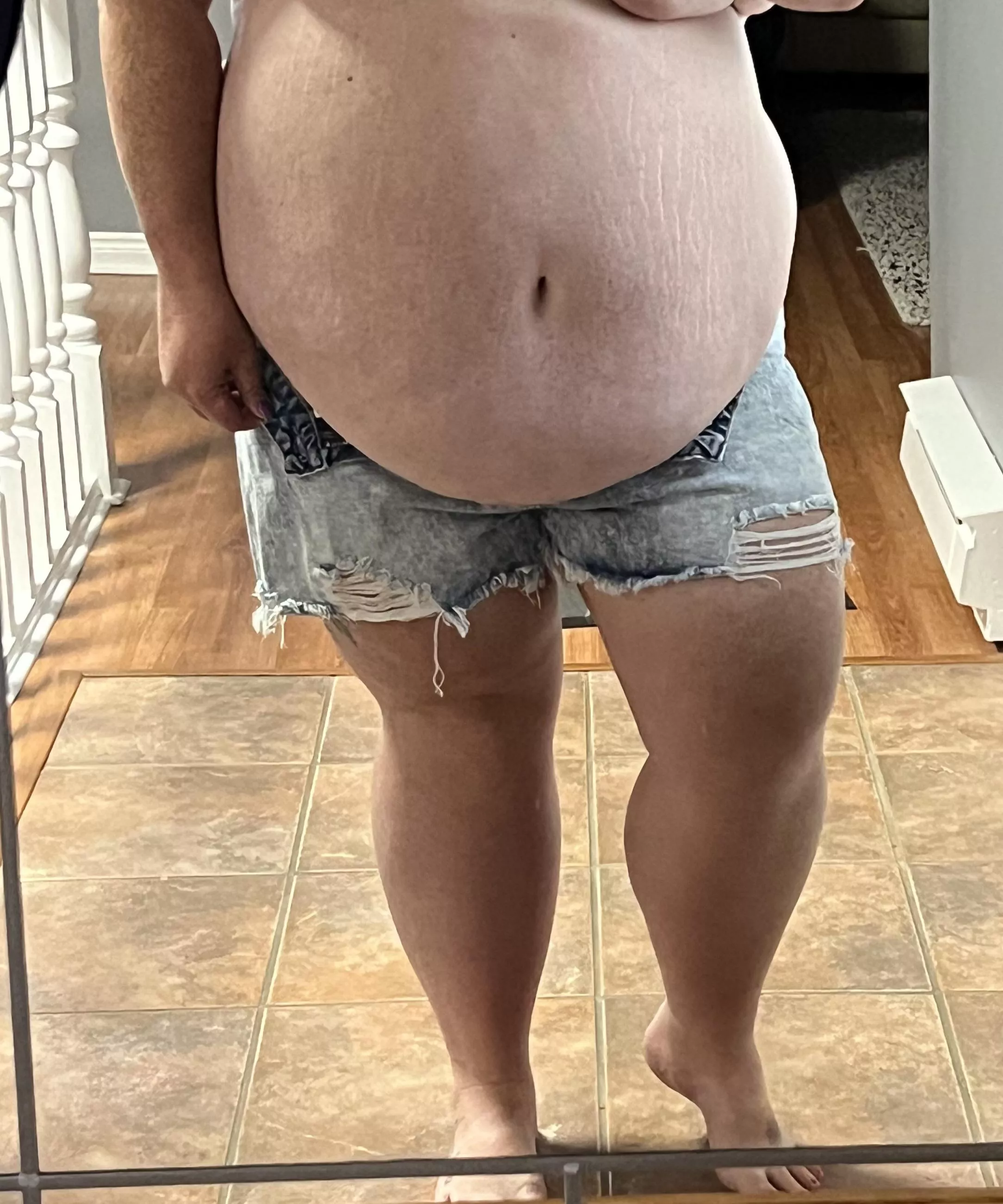 I guess I’m going to have to rethink my outfit for the day 😬😳 posted by HannahW69