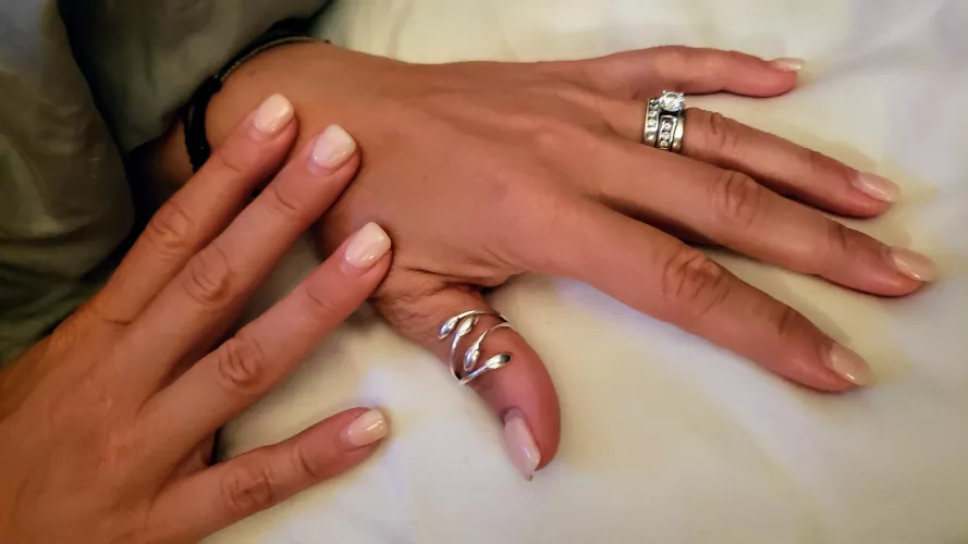 I want to wrap these around your cock tonight! 😈💍💋 by Kute_Kitty_Kat