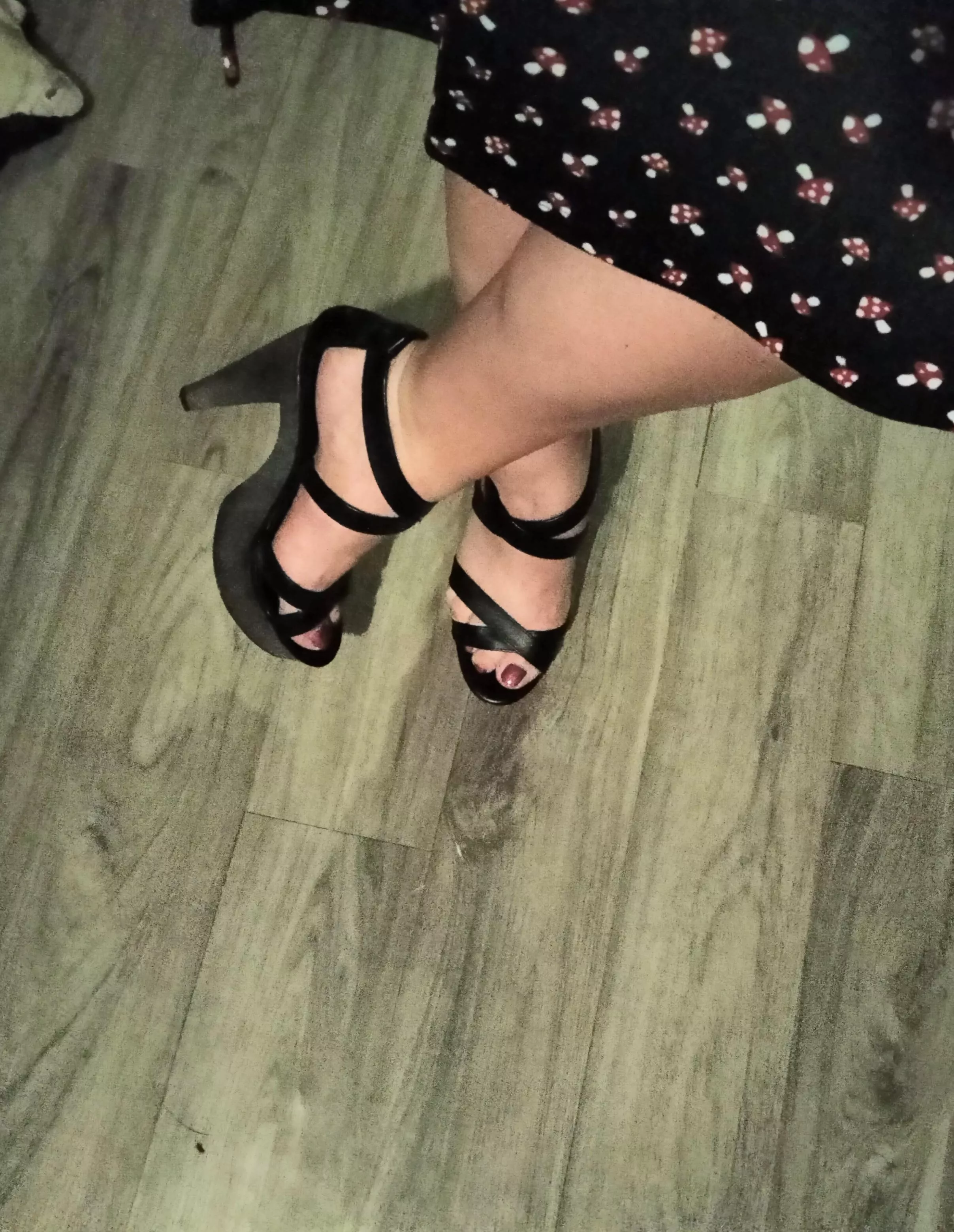 In open toe heels posted by EveWilliams3383