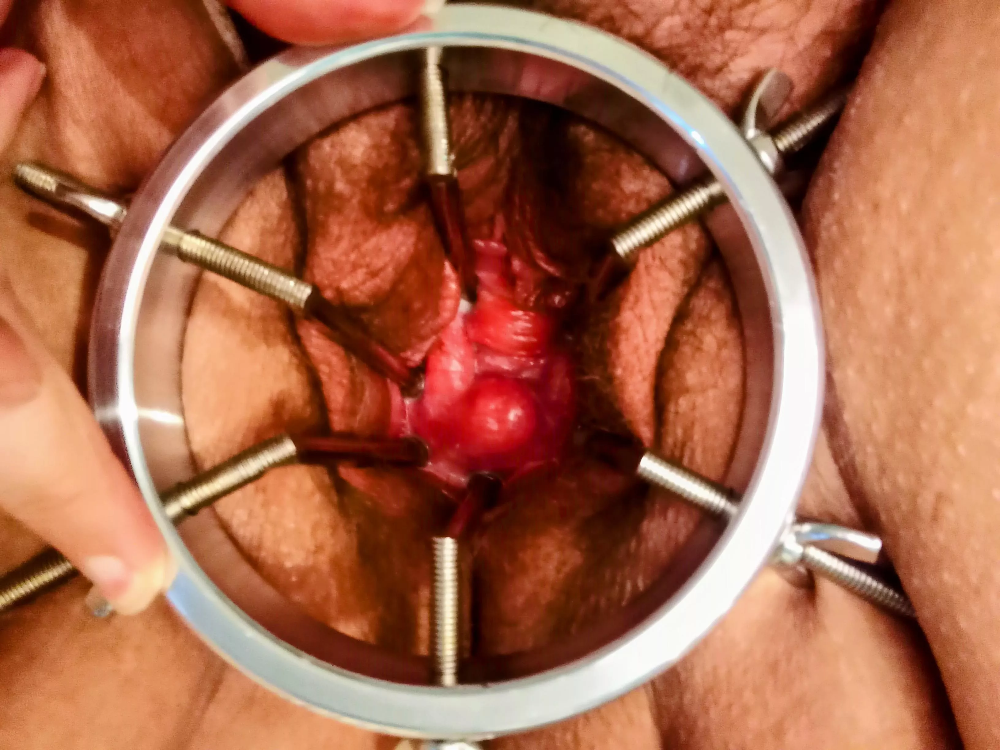 I've been working on my gape. What do you think? posted by SlutKinkMuff