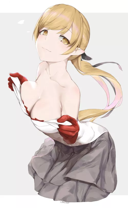 Kiss-Shot Acerola-Orion Heart-Under-Blade adolescent version (Bakemonogatari) by SerTapsaHenrick