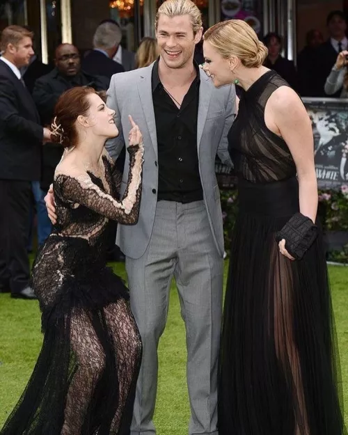 Kristen Stewart & Charlize Theron by SteffManners