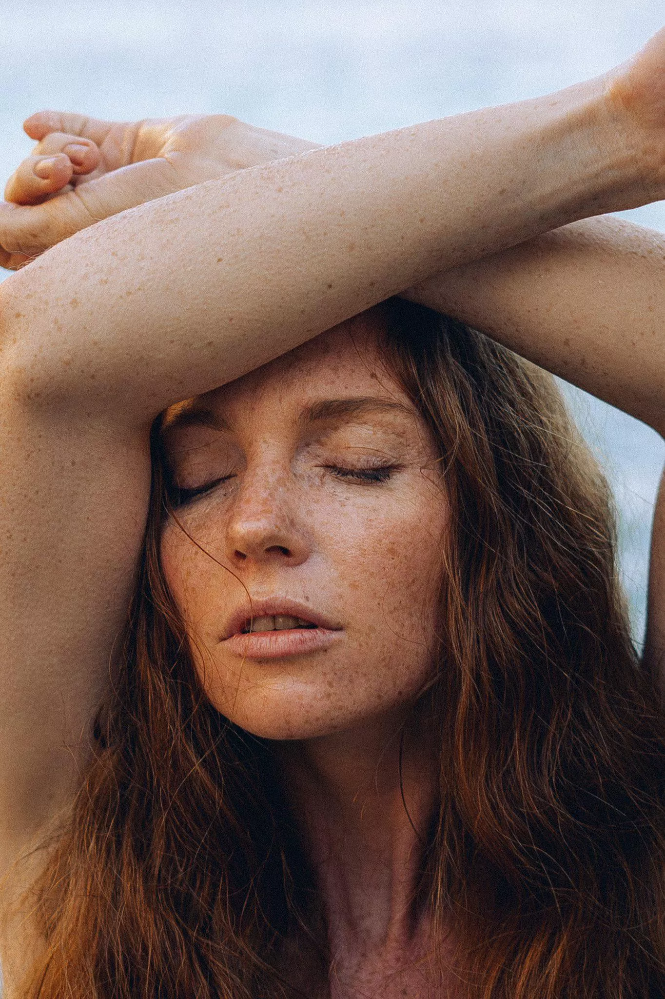 Oksana Butovskaya. Freckles and goosebumps. posted by ShakeFit4413