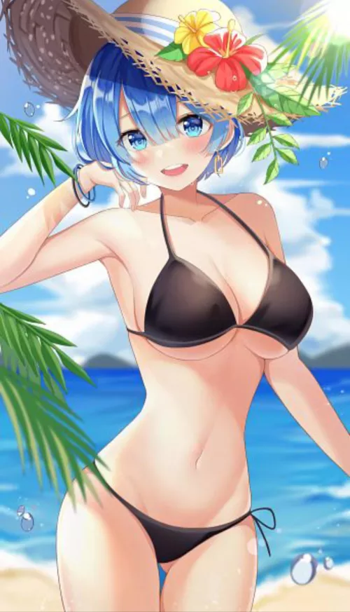 Rem in a bikini by LanguageLawNerd