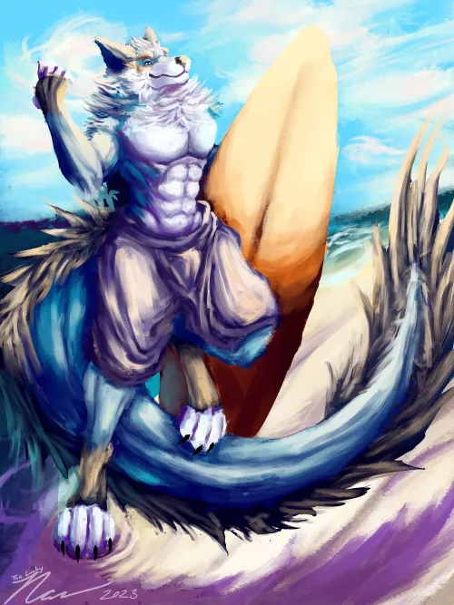 Sun Up, Surf Up! (@TheLuckyNas) by MaxKaneAdventure