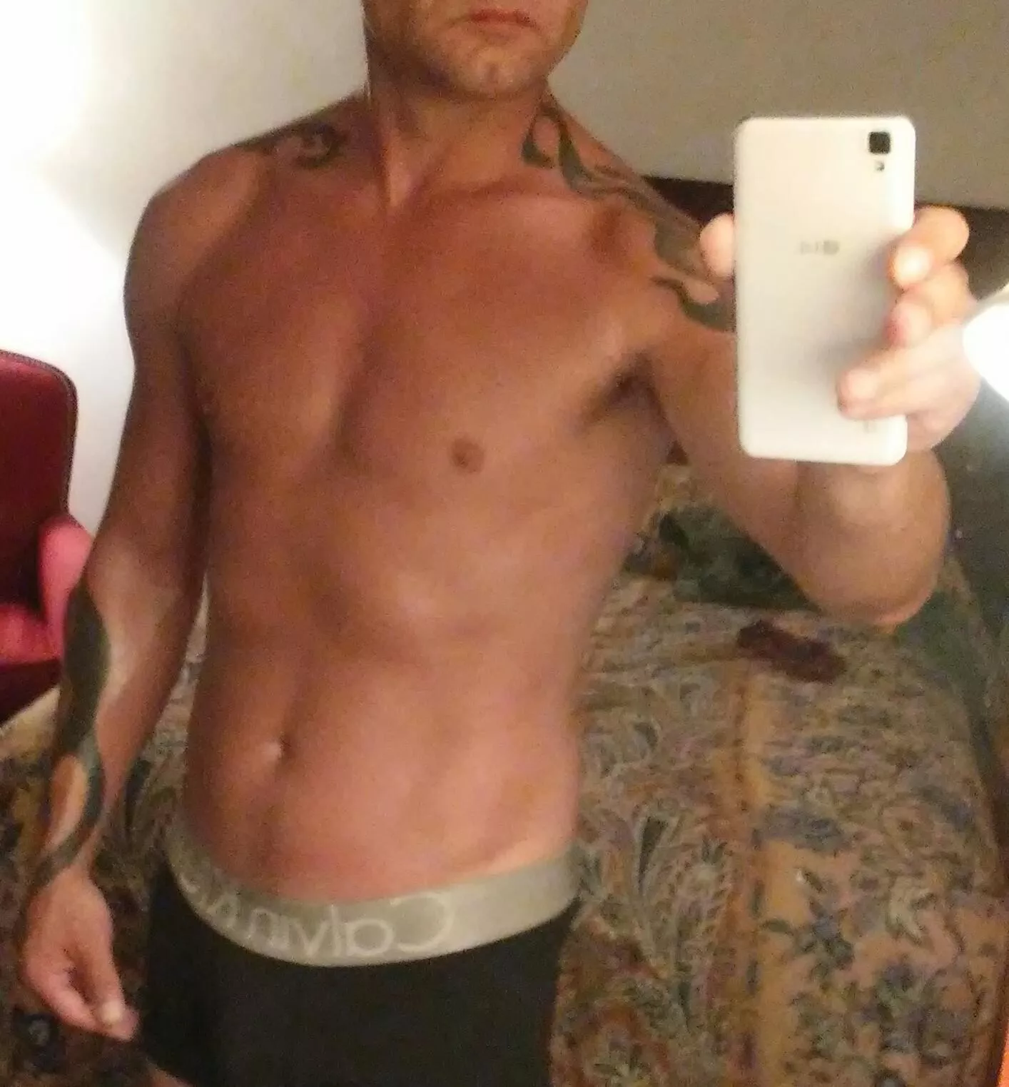 Tattooed and heavy handed. posted by PrinceAli111