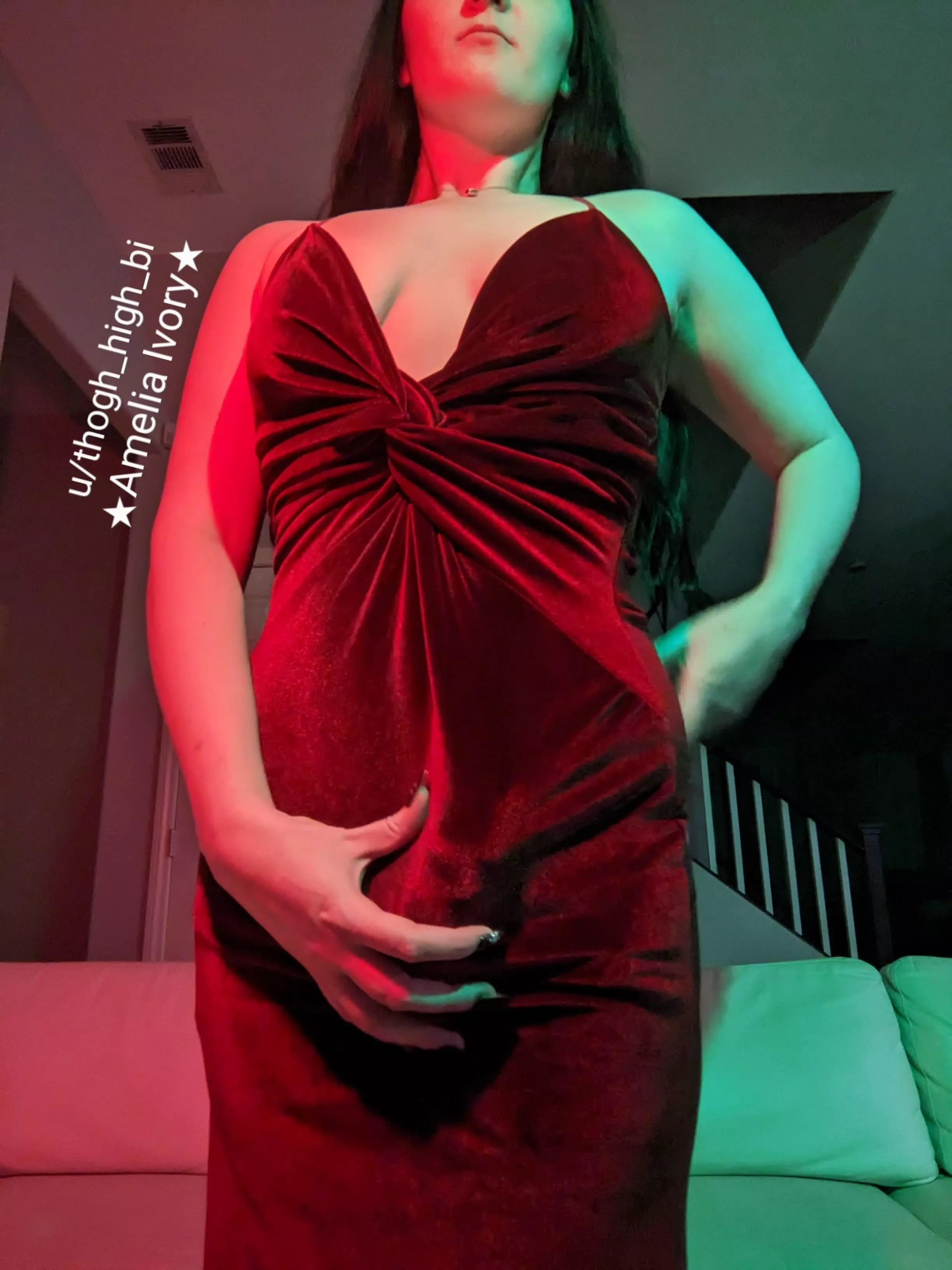 The best accessories for a floor length gown is a strap-on posted by thogh_high_bi