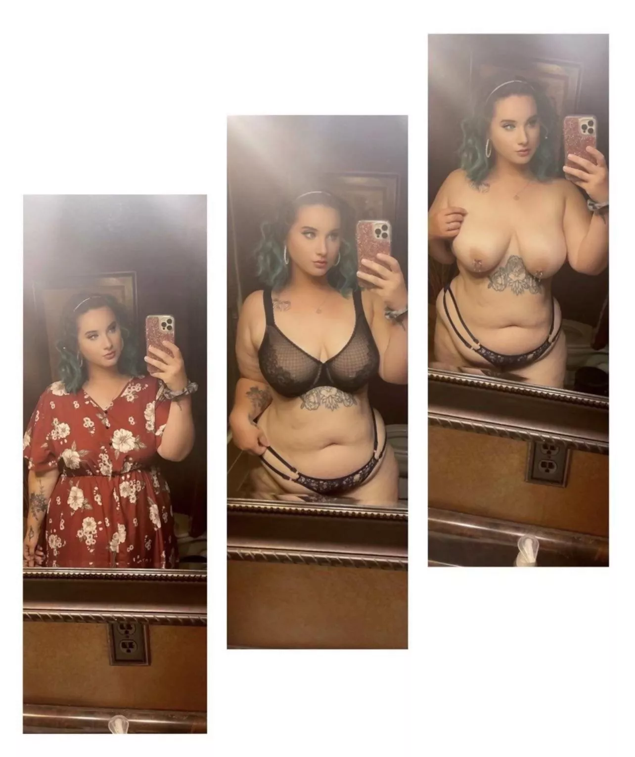 Wine drunk + feeling ignored = clothes progressively come off 😅 posted by Daisygirl-97