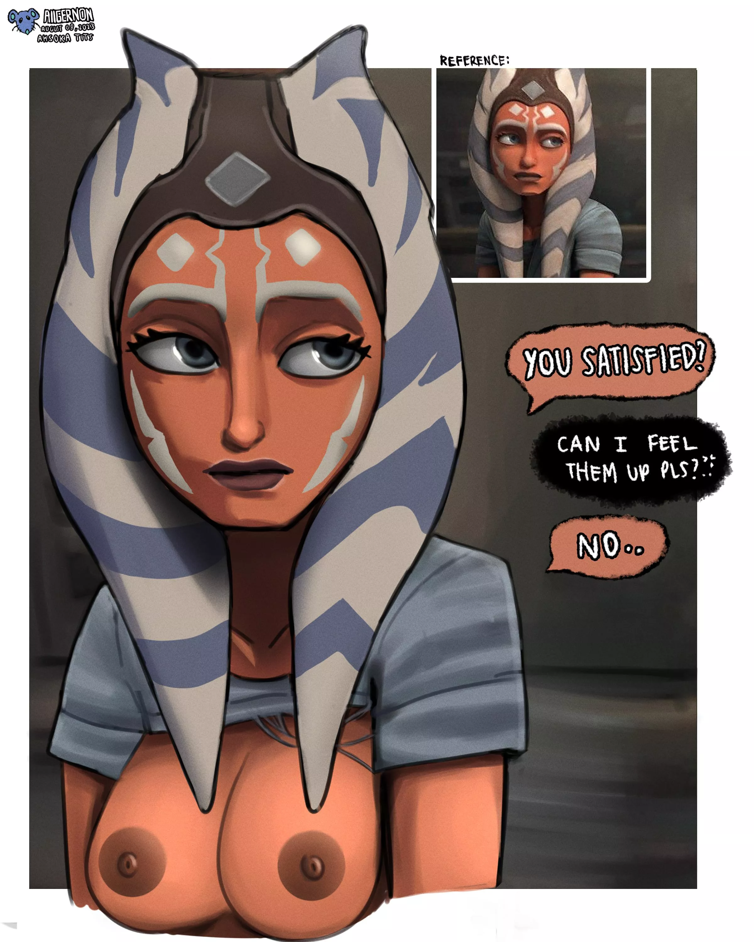 Ahsoka Tits(AIlgernon) posted by AIlgernon