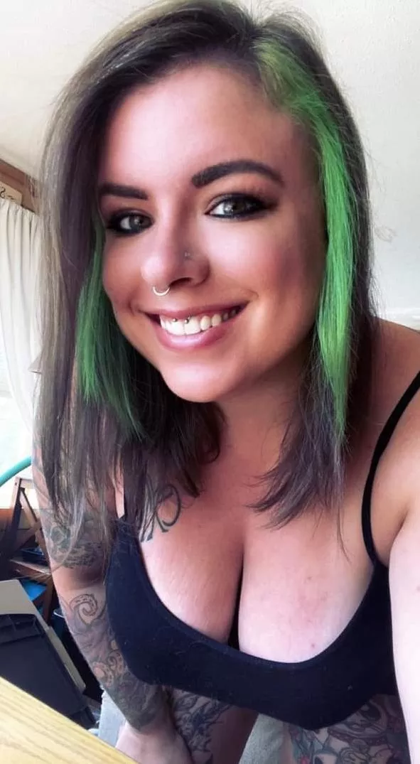 Back and in green. posted by MarissaDilemma