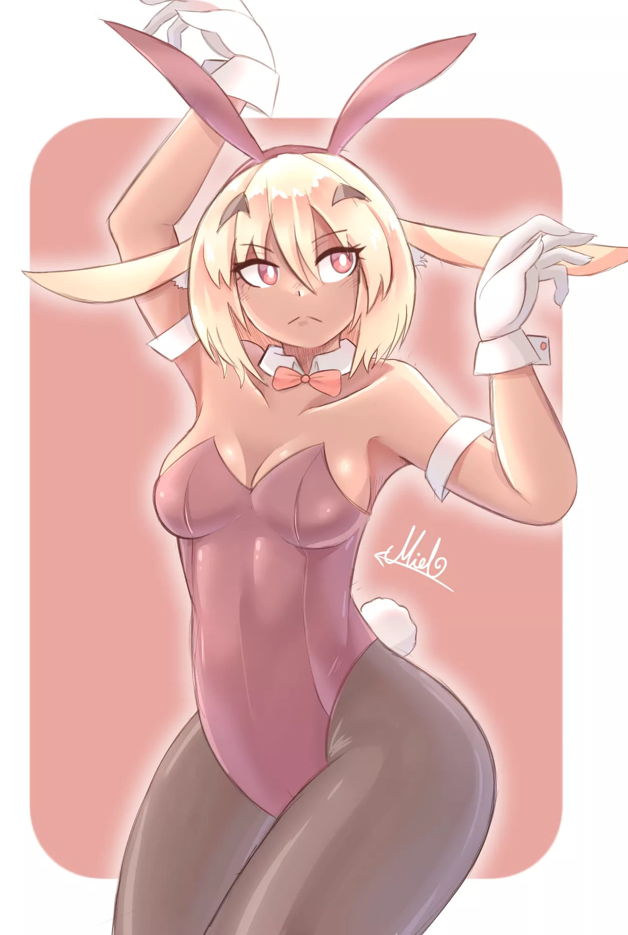 Bunny in a bunny suit posted by Burniel409