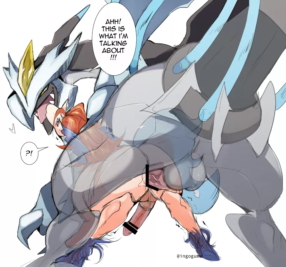 Catch them all challenge #646.B - Black Kyurem (daguma ketsu) posted by Red_Gaymer