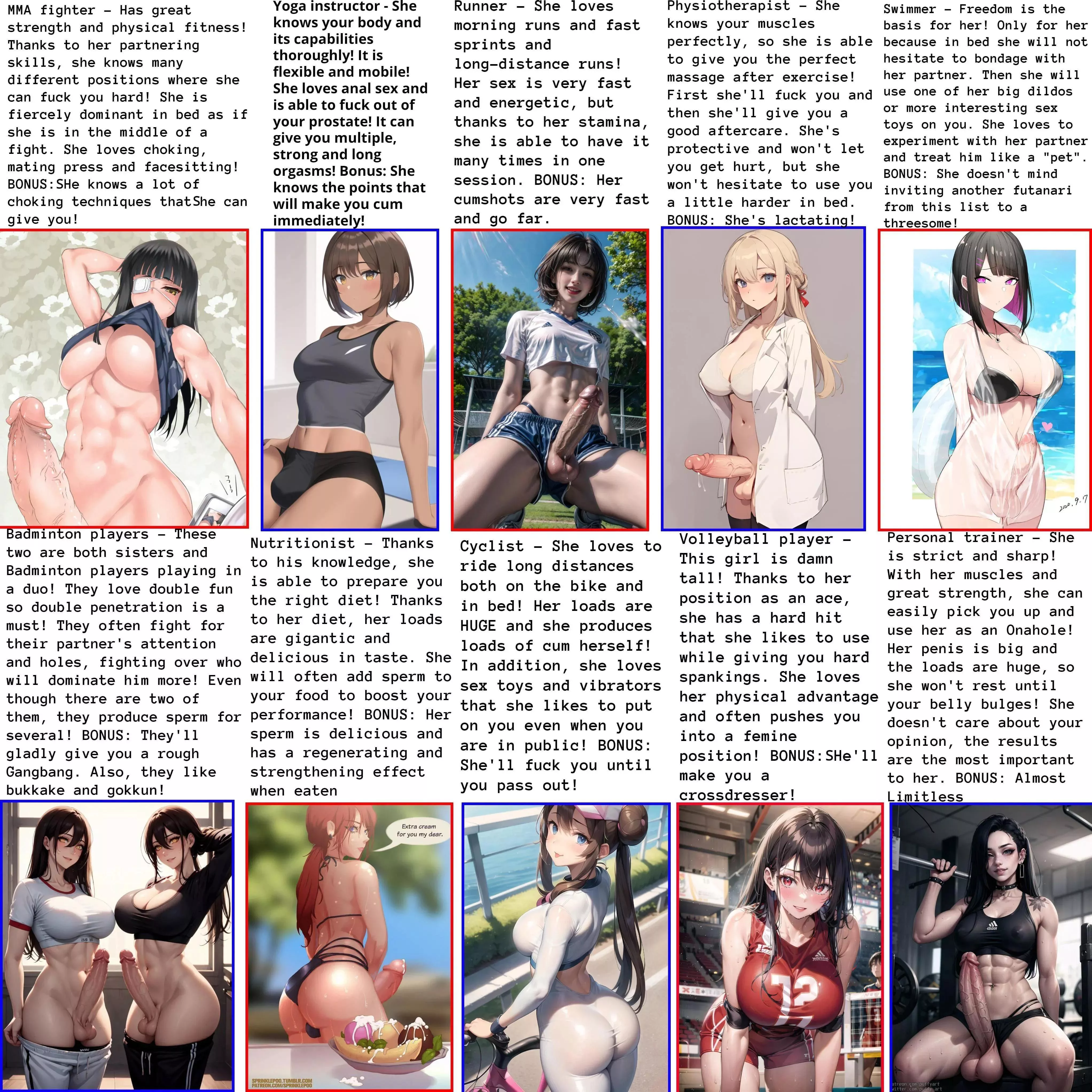 Different types of treatments posted by ArcanStrengh