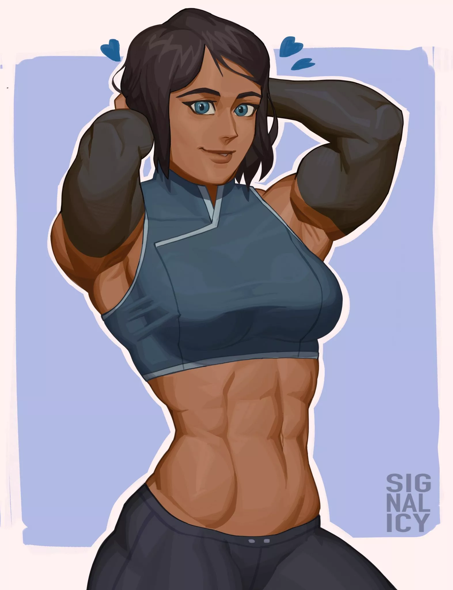 Extra Buff Korra (@SignalIcy) [The Legend of Korra] posted by TheTMoneyMan