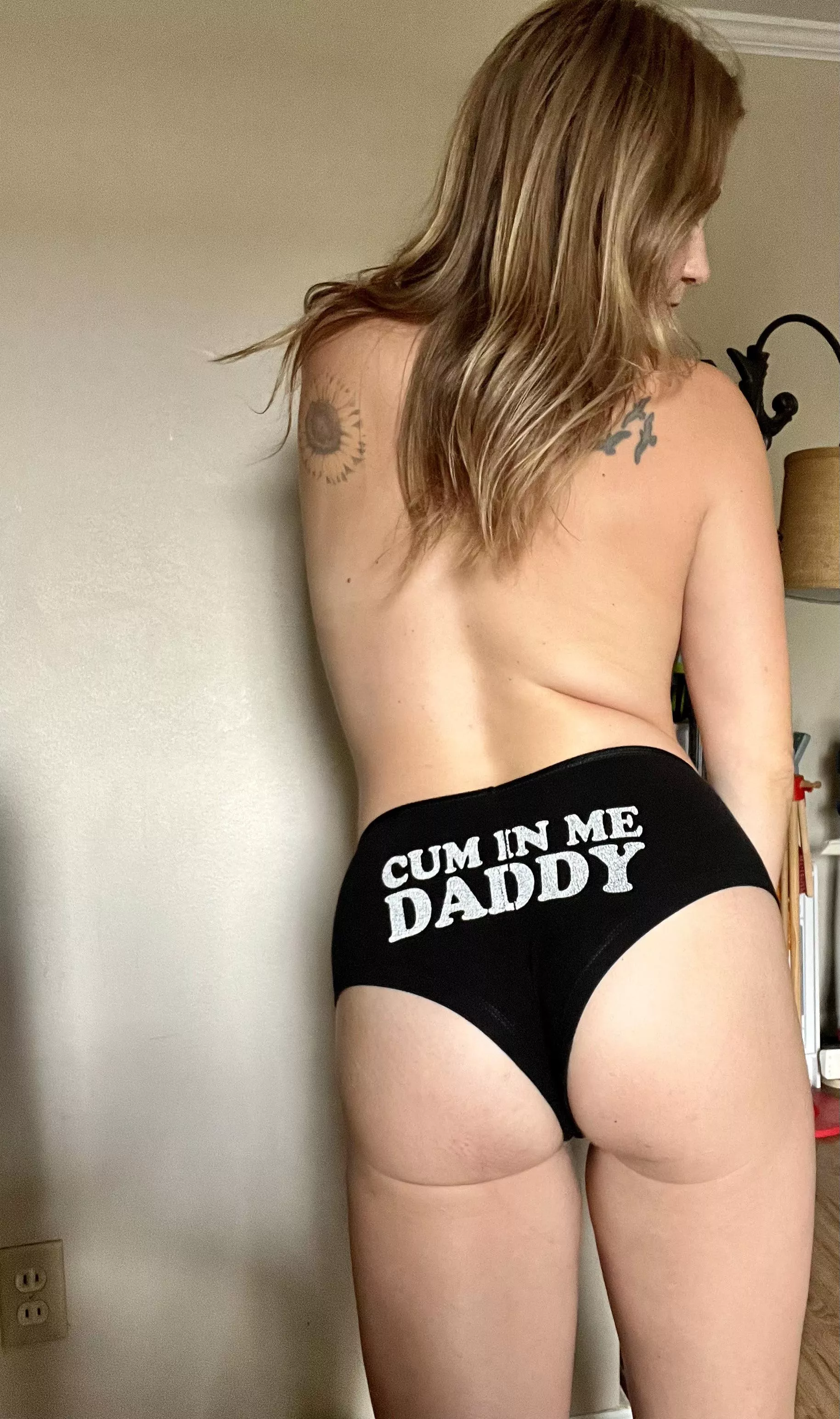 Fun panties to wear around the house posted by Hallegoodgirlx