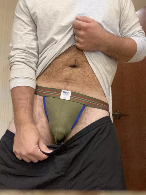 Love a “secret jock” with todays outfit;) by Thick-Ad2093