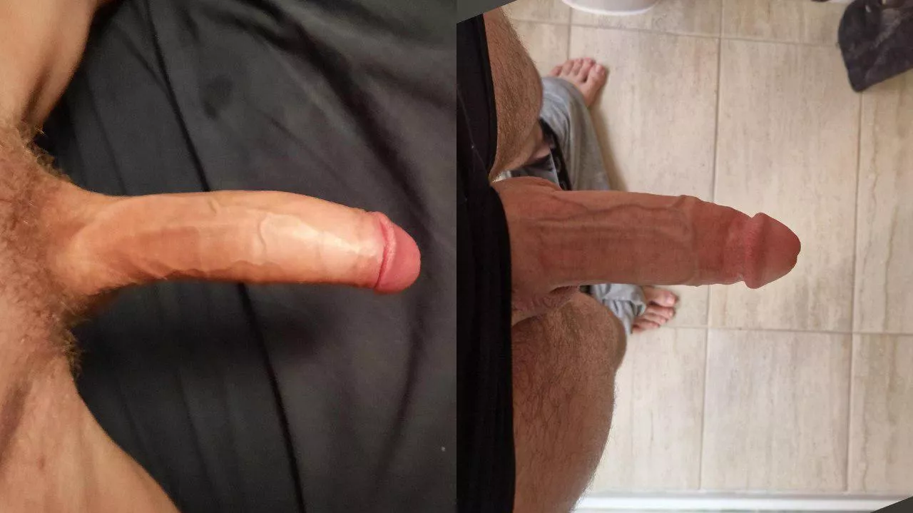 Me(left) vs. u/tomyoung201 compared 😁 Bit different shapes and sizes posted by Low-Fox-3366