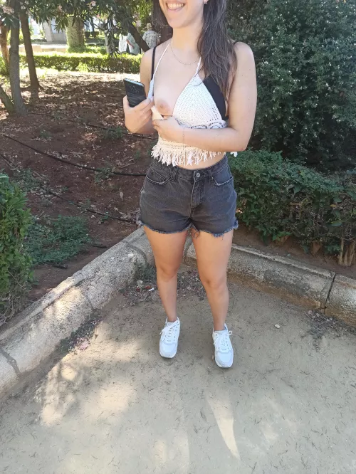 Nothing better than some boobs after two hours walking! by sam_my_friend