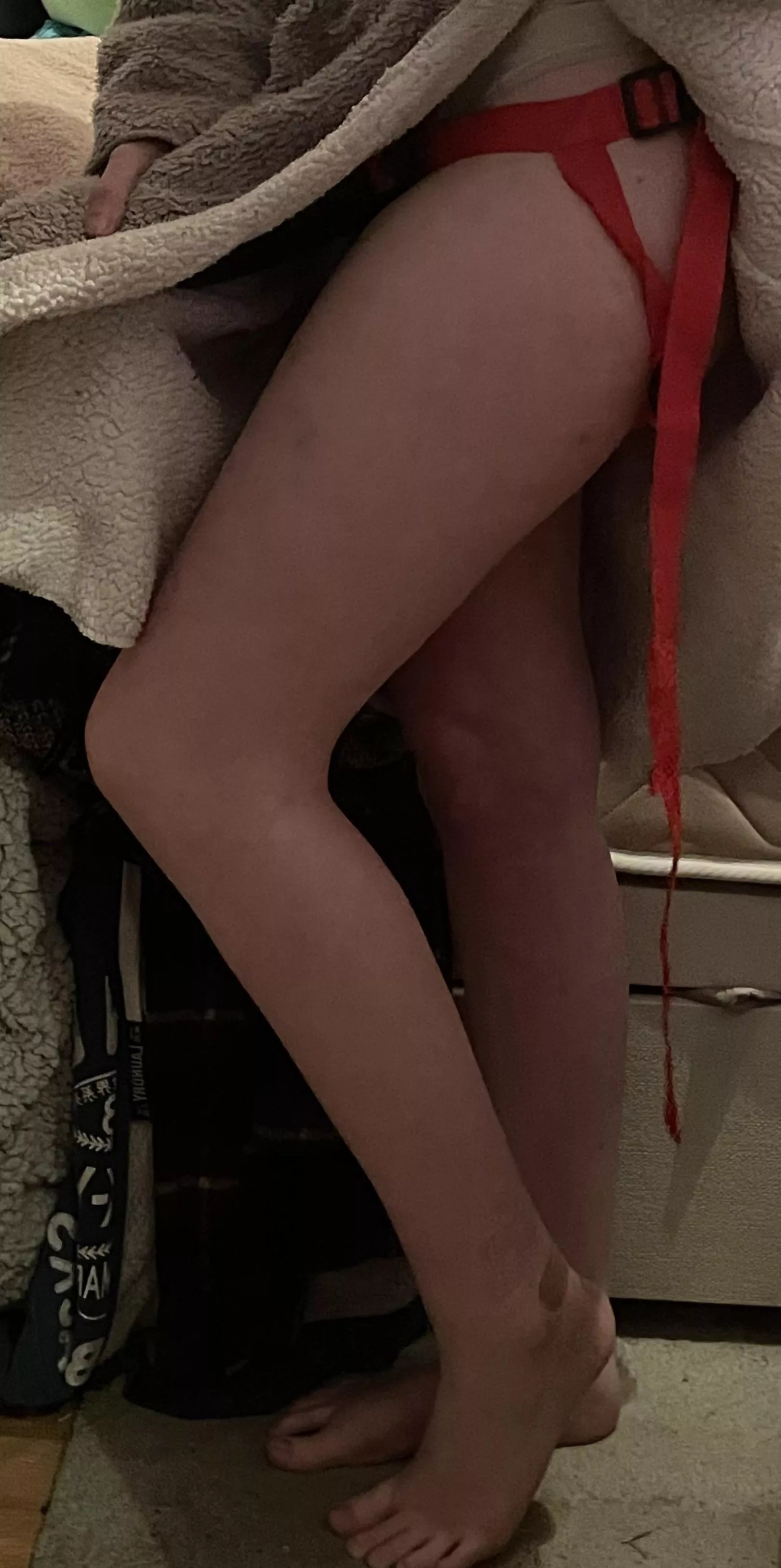 On my way to join you in the shower… and I’ve brought my big friend posted by Gingerbreadcharlie19