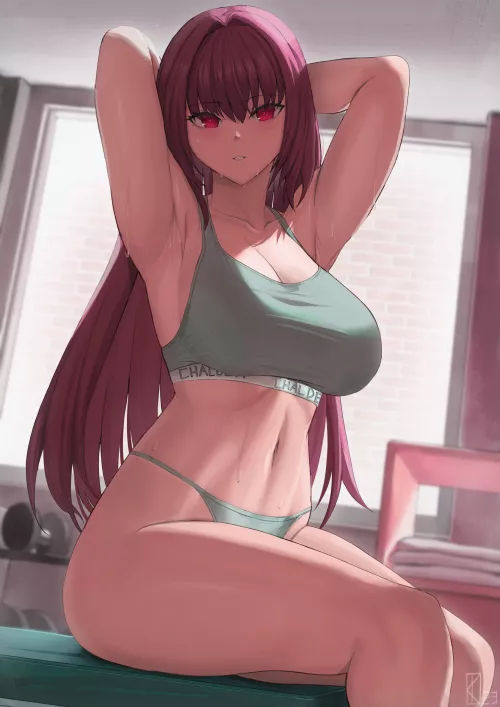 Scathach by CheetahSperm18
