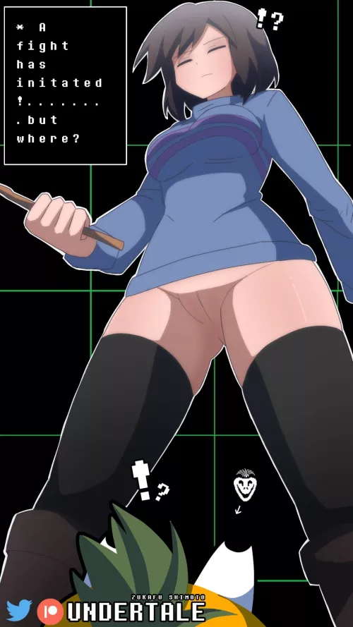 She doesn't know where vegetoid is...[frisk] (art by:SZukafu) by No_Challenge_1151