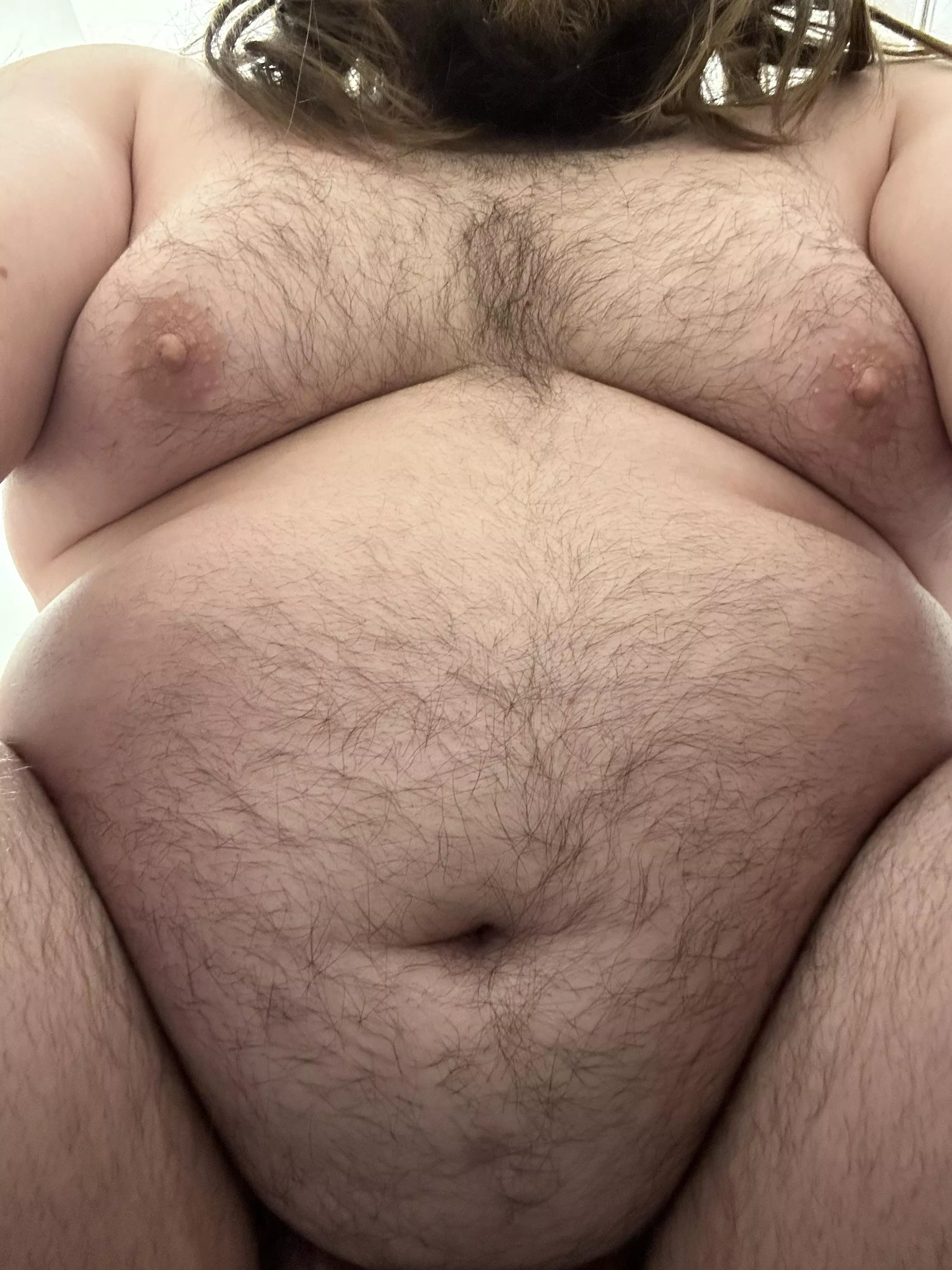 This belly is sooo soft posted by BigFatFeedee