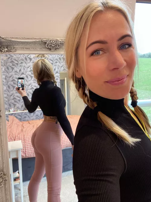 Trying to keep in shape at 40…..would you still take me from behind? 😅 by FoxyViking